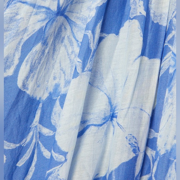 LoveShackFancy Floral Ruffle Halter Maxi Dress - Picture 13 of 13